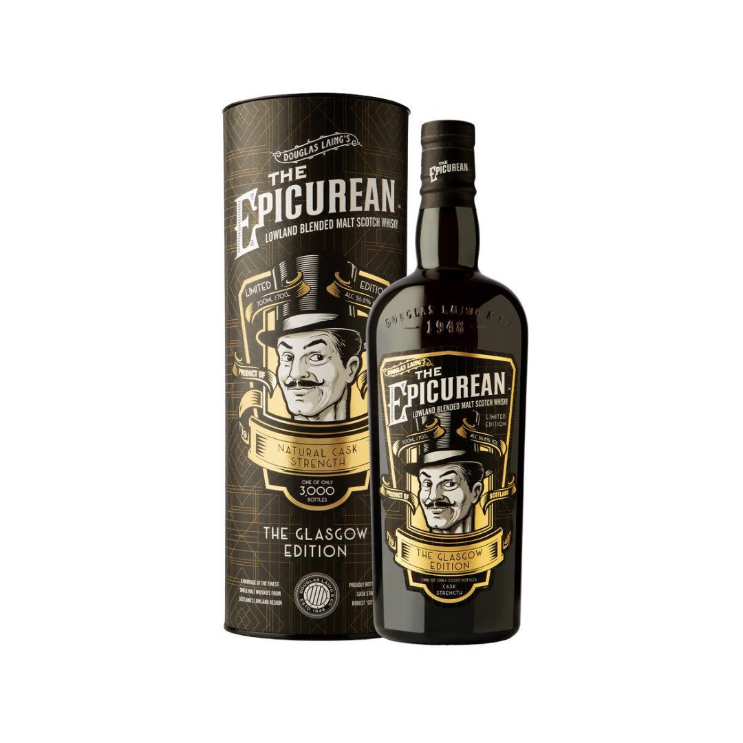 The Epicurean Lowland Whisky Glasgow Edition 700ML - 3ELIXIR - BEER・WINE・SPIRITS
