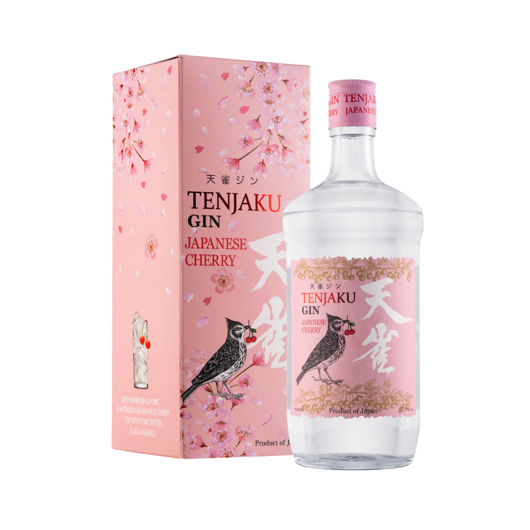 Tenjaku Cherry Gin With Giftbox Tenjaku Cherry Gin With Giftbox