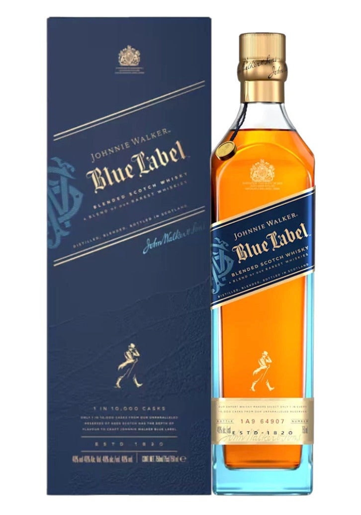 Johnnie Walker Blue Label Blended Scotch Whisky (750ml) – The Pinnacle of Blended Whisky Excellence