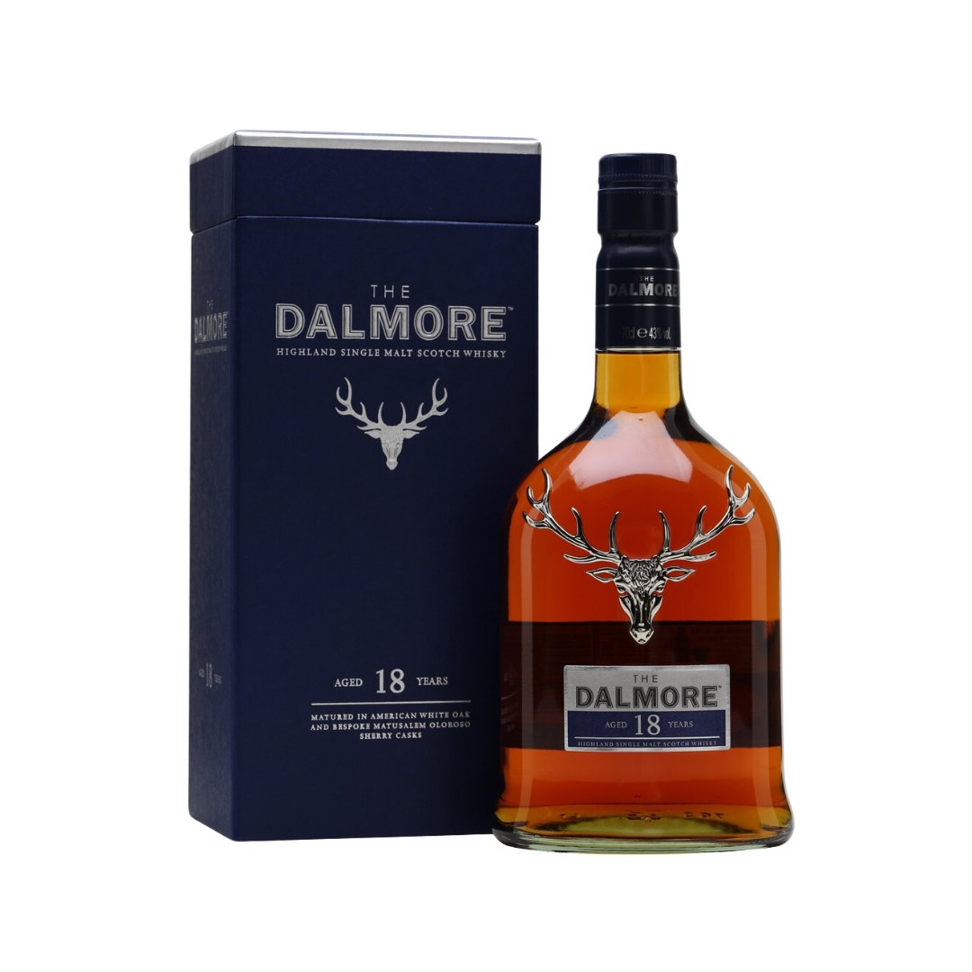 The Dalmore 18 Years Old Single Malt Scotch Whisky 700ml