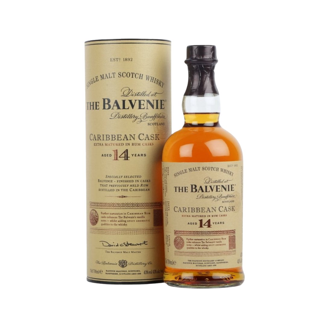 The Balvenie 14 Years Caribbean Cask (700ml)