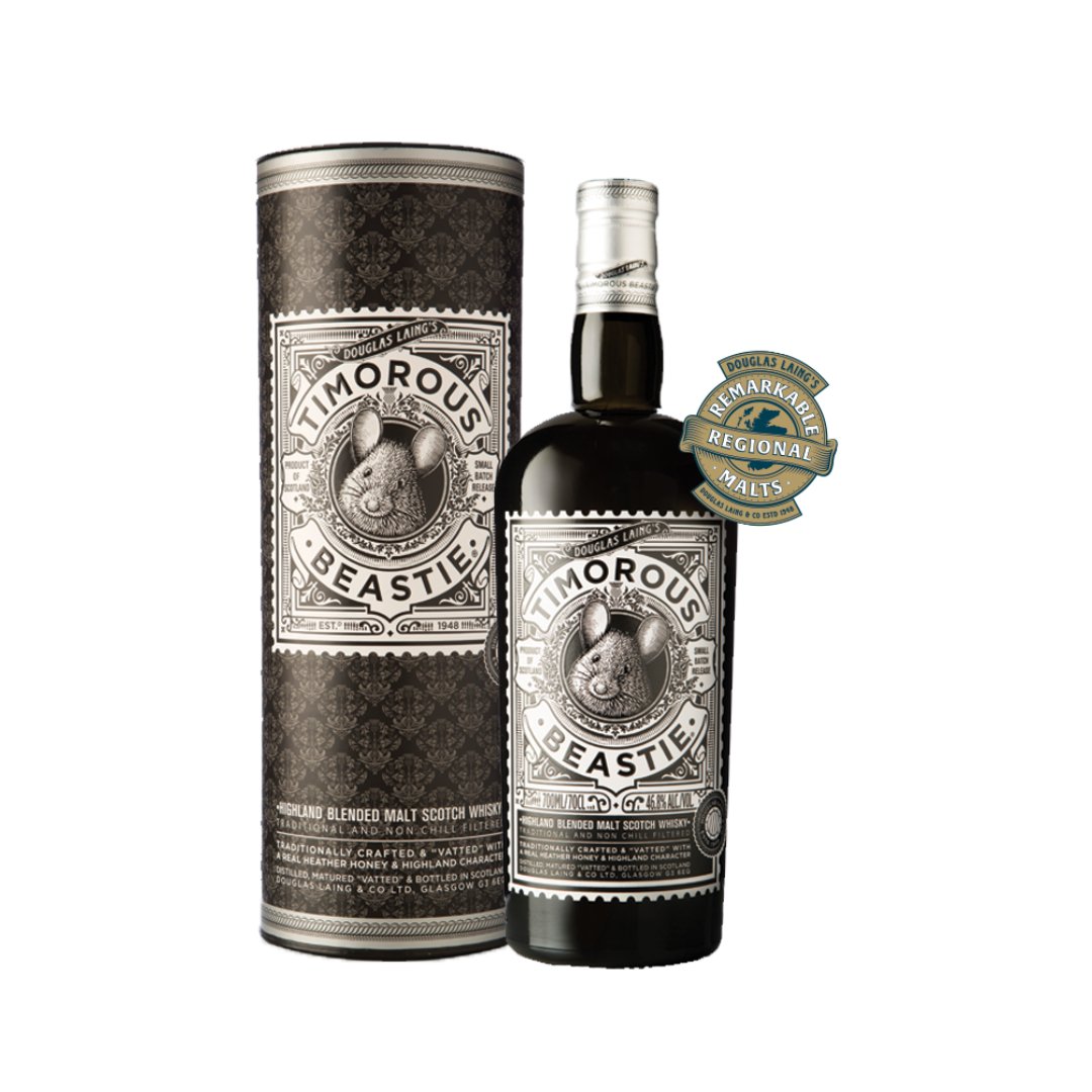 Timorous Beastie Highland Blended Malt Scotch Whisky 700ml