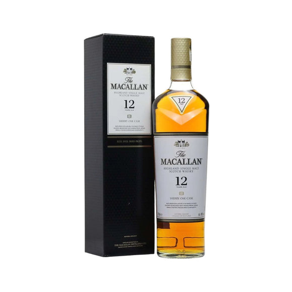 Macallan 12 Years Sherry Oak 700ML - 3ELIXIR - BEER・WINE・SPIRITS