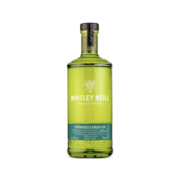Whitley Neill Lemongrass & Ginger Gin 700ML - 3ELIXIR - BEER・WINE・SPIRITS