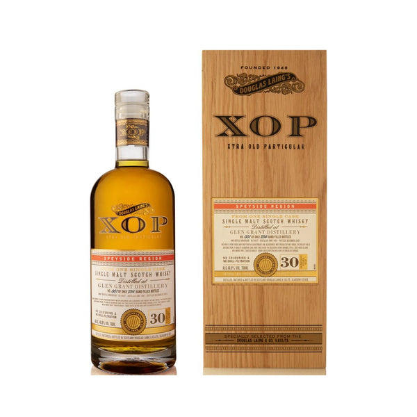 XOP Glen Grant 1991, 30YO Single Malt Whisky 700ML - 3ELIXIR - BEER・WINE・SPIRITS